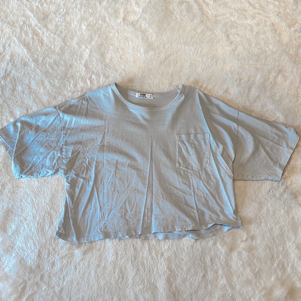 COTTON ON Front Pocket Cropped TShirt